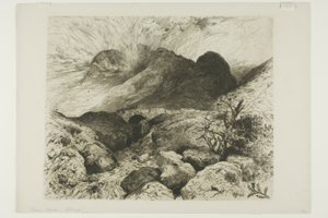 Most na przełęczy Glencoe, Szkocja autorstwa Thomas Moran