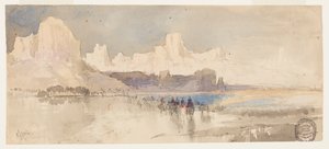 Kanion Rio Virgin, South Utah autorstwa Thomas Moran