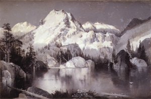 Kryształowe Jezioro autorstwa Thomas Moran
