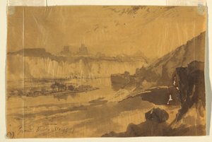 Rysunek, Green River, Wyoming, 1871 r. autorstwa Thomas Moran