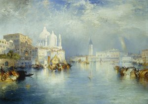 Canal Grande, Wenecja, 1903 autorstwa Thomas Moran