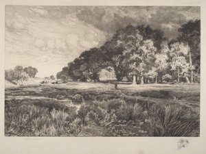 Krajobraz Long Island autorstwa Thomas Moran
