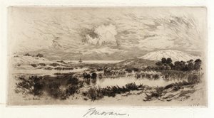 Montauk autorstwa Thomas Moran