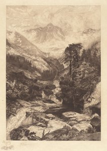 Góra Świętego Krzyża, Kolorado autorstwa Thomas Moran