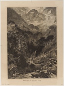 Góra Świętego Krzyża, Kolorado autorstwa Thomas Moran