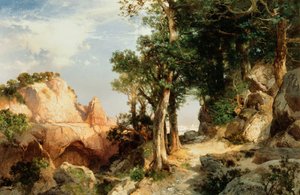 Na szlaku jagodowym – Wielki Kanion Arizony, 1903 autorstwa Thomas Moran