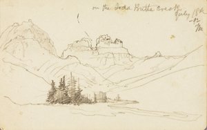 Na rzece Soda Butte Creek autorstwa Thomas Moran