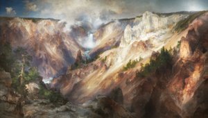 Wielki Kanion Yellowstone, 1893-1901.