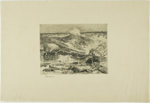 The Rapids Above Niagara autorstwa Thomas Moran