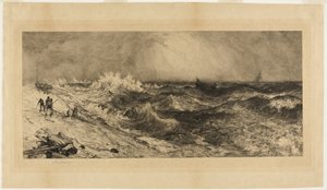 Rozbrzmiewające morze autorstwa Thomas Moran