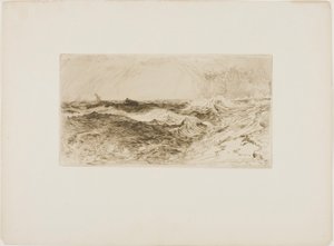 Rozbrzmiewające morze autorstwa Thomas Moran