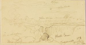Toquerville, S. Utah autorstwa Thomas Moran