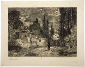 Zmierzch autorstwa Thomas Moran