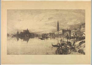 Widok Wenecji z Grand Canal autorstwa Thomas Moran
