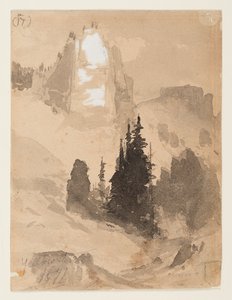 Żółty kamień autorstwa Thomas Moran