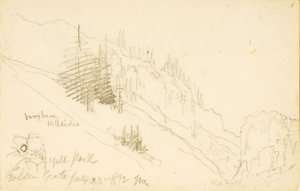 Park Yellowstone, Golden Gate autorstwa Thomas Moran