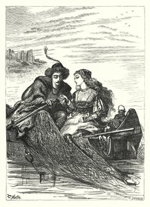 Marzenie nad Renem (rycina) autorstwa Thomas Morten