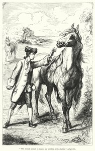 Ilustracja do Podróży Guliwera autorstwa Jonathana Swifta (rycina) autorstwa Thomas Morten