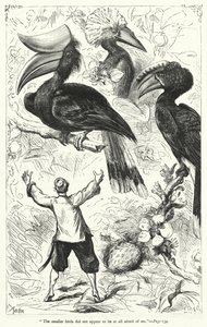 Ilustracja do Podróży Guliwera autorstwa Jonathana Swifta (rycina) autorstwa Thomas Morten