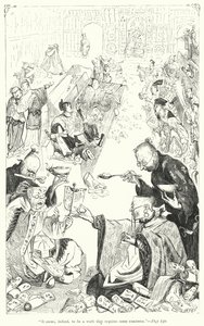 Ilustracja do Podróży Guliwera autorstwa Jonathana Swifta (rycina) autorstwa Thomas Morten
