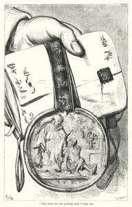 Ilustracja do Podróży Guliwera autorstwa Jonathana Swifta (rycina) autorstwa Thomas Morten