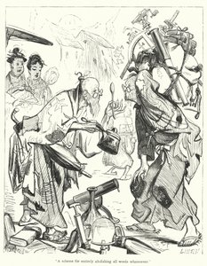 Ilustracja do Podróży Guliwera autorstwa Jonathana Swifta (rycina) autorstwa Thomas Morten
