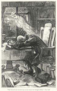 Ilustracja do życia Jonathana Swifta (grafika) autorstwa Thomas Morten