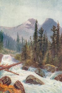 Glacier Crest, Illecillewaet (litografia kolorowa)
