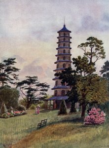 Ogrody Kew: Pagoda (kolor lito)