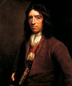 Portret Williama Dampiera (1651-1715) brytyjskiego żeglarza, hydrografa, kupca morskiego, pirata i korsarza, pędzla Thomasa Murraya, obraz, ok. 1930 r. 1698