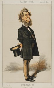 Hamilton Fish, Vanity Fair, 1872-05-18 autorstwa Thomas Nast