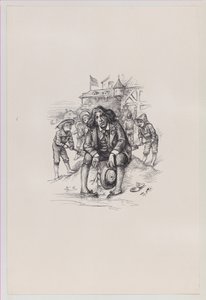 Oscar na brzegu morza, 26 sierpnia 1882 r., 26 sierpnia 1882 r. autorstwa Thomas Nast