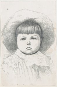 Portret dziecka Cyryla Nasta, po 1879 r., po 1879 r. autorstwa Thomas Nast