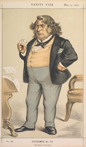 Vanity Fair: Statesman, nr 113 "Ogromny żal" autorstwa Thomas Nast