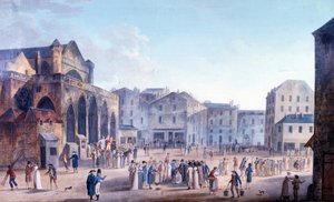 Scena uliczna w St Germain, Paryż autorstwa Thomas Naudet