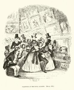 Ilustracja do Valentine Vox (grafika) autorstwa Thomas Onwhyn