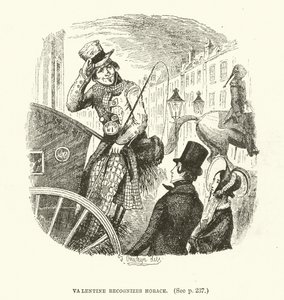 Ilustracja do Valentine Vox (grafika) autorstwa Thomas Onwhyn