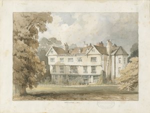 Broughton Hall: malarstwo akwarelowe, nd [?1838] (malarstwo)
