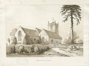 Kościół Szeryfa: rysunek w odcieniu sepii, bd [?1838] (rysunek) autorstwa Thomas Peploe Wood