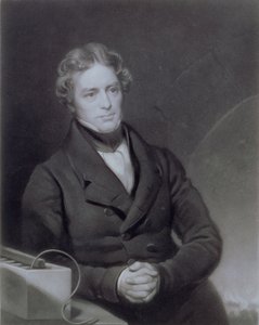 Portret Michaela Faradaya (1791-1867) wykonany przez Henry