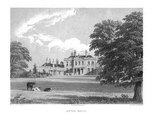 Upton House, połowa XIX wieku.