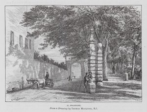Il Frontone (grawerunek) autorstwa Thomas Robert Macquoid