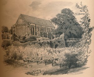 Sala, Pałac Eltham, 1902 autorstwa Thomas Robert Way