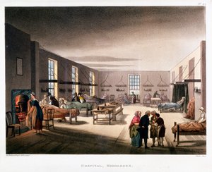 Oddział kobiecy w szpitalu Middlesex, Londyn, 1808-1811