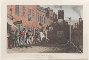 The Post Office, z Poetical Sketches of Scarborough, 1813., 1813. Twórcy: Thomas Rowlandson, Joseph Constantine Stadler, J. Bluck.