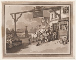 Crawley Wycieczka do Brighthelmstone, 1 czerwca 1790., 1 czerwca 1790. Twórcy: Thomas Rowlandson, Samuel Alken.
