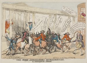 (The) Ten irlandzki ambasador nadzwyczajny i pełen wdzięku (e) – spektakl autorstwa Thomas Rowlandson