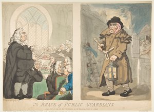 Grupa Opiekunów Publicznych, 10 lipca 1800 r. autorstwa Thomas Rowlandson