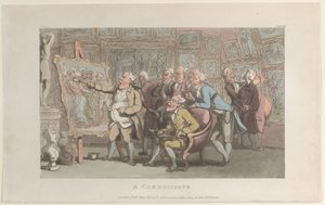 Koneser z The Vicar of Wakefield, maj 1817, maj 1817. autorstwa Thomas Rowlandson
