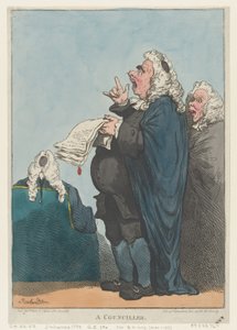 Radny [sic], 1 stycznia 1801 r., 1 stycznia 1801 r. autorstwa Thomas Rowlandson
